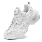 Unisex Running Shoes for Daily Jogging | Lightweight, Breathable Air Mesh, Buckle Strap, Durable Rubber Sole, Stability Support (Black 47) - | Zavonix