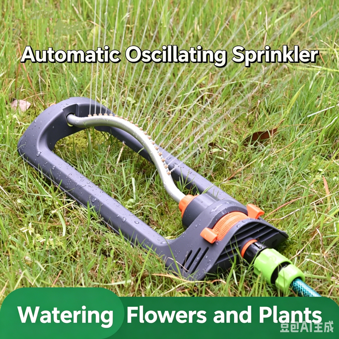 Swinging Lawn Sprinkler Adjustable Spray Product Image 01