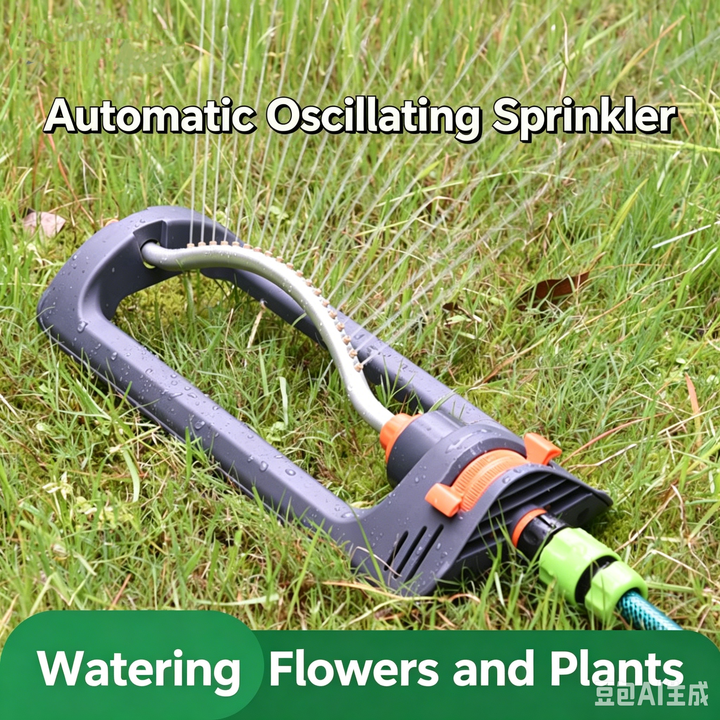 Swinging Lawn Sprinkler Adjustable Spray Product Image 01