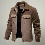 "Synthetic Sherpa Jacket" (Dark Blue S) - | Zavonix