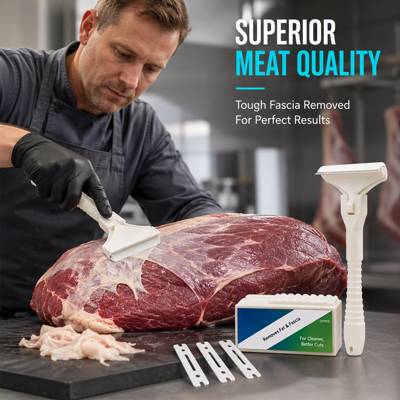 T Shaped Stainless Meat Scraper Product Image 02