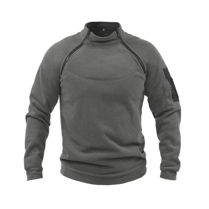 Tactical Thermal Coat by Stealth Heat Jacket (Dark Gray XS) - | Zavonix