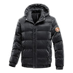 Talenis — Wind - Resistant Puffer Coat with Removable Hood (Beige XS) - | Zavonix