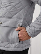 Talon Men's Winter Jacket | Quilted Fabric, High Collar, Versatile 4