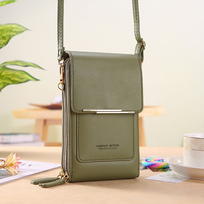 Tango Phone Pouch | PU Leather, Crossbody Design