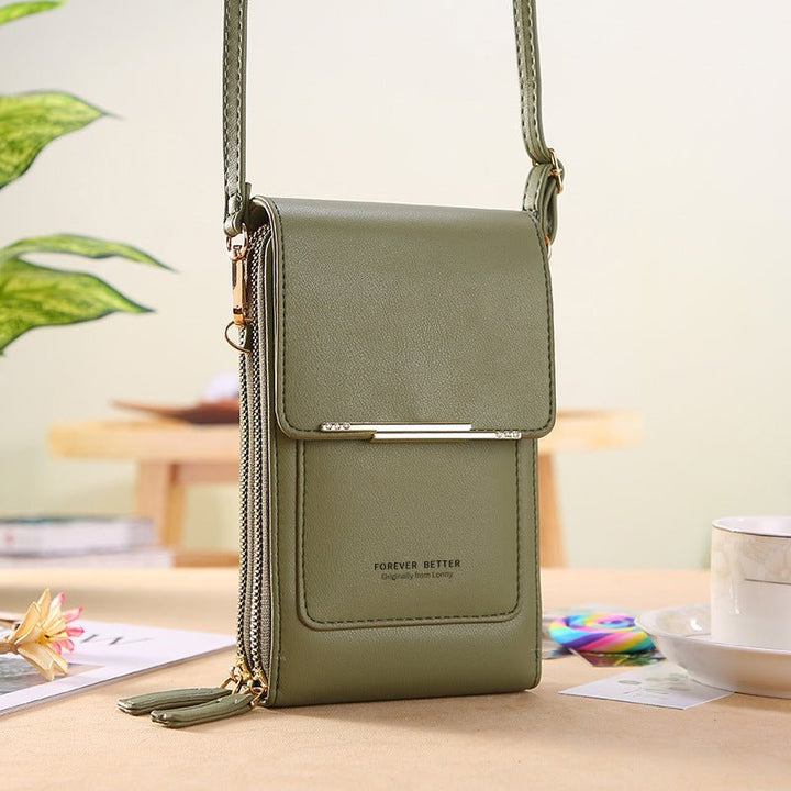 Tango Phone Pouch | PU Leather, Crossbody Design