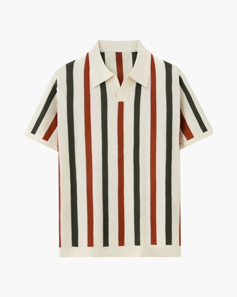 Taveren Pointelle Stripe Polo product image 1