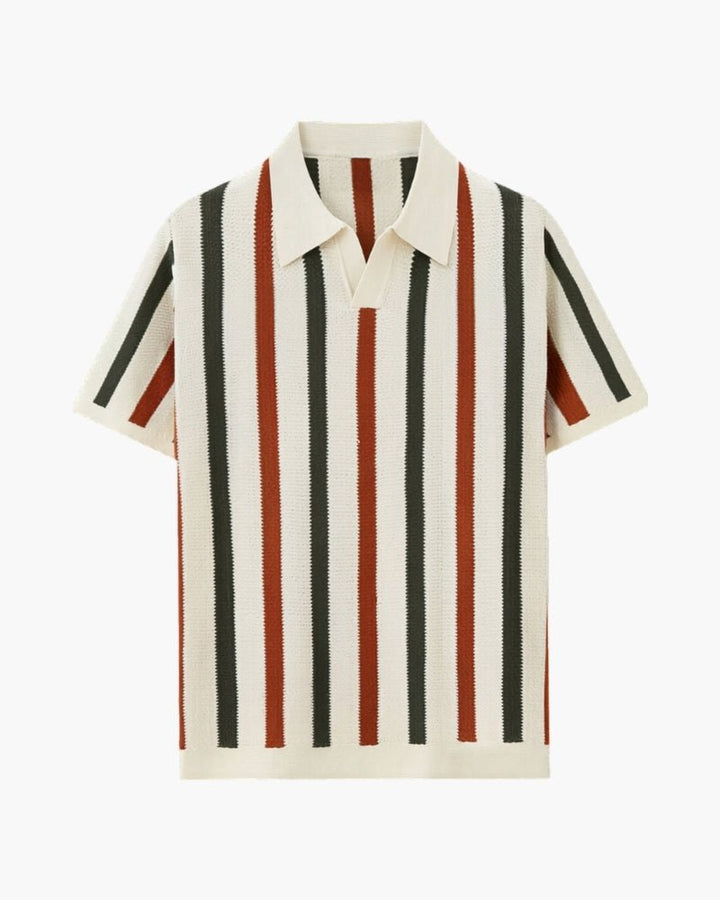 Taveren Pointelle Stripe Polo product image 1