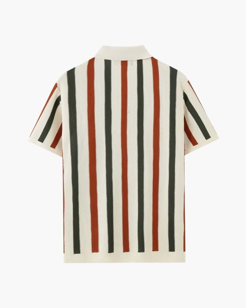 Taveren Pointelle Stripe Polo product image 4