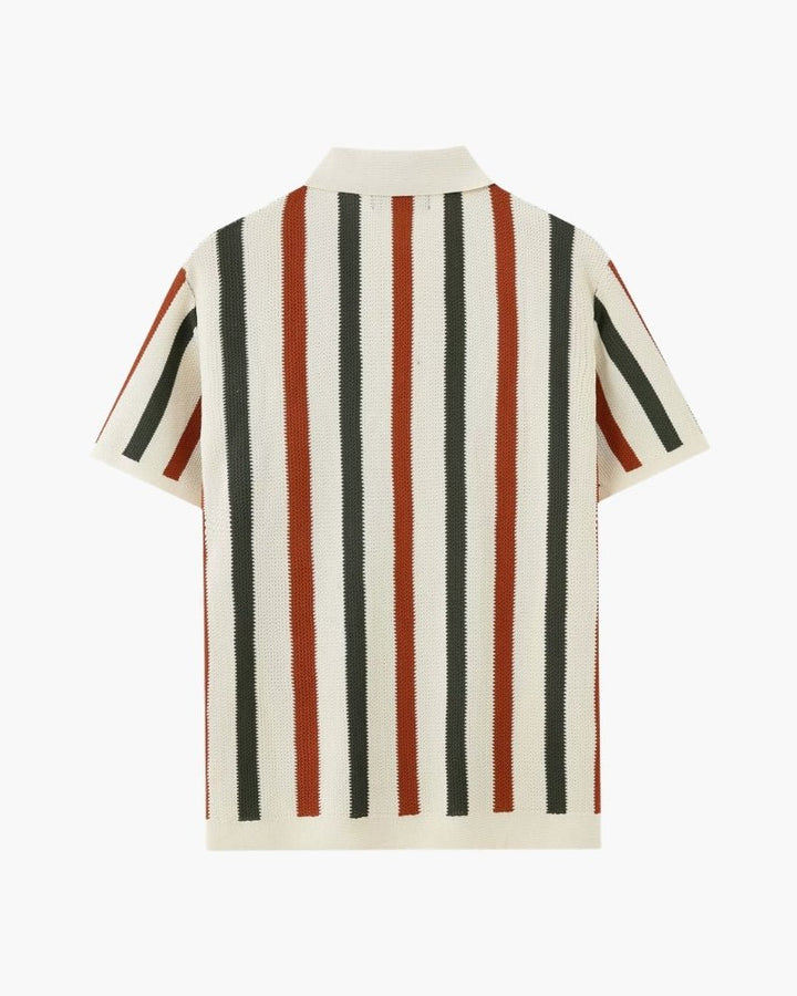 Taveren Pointelle Stripe Polo product image 4