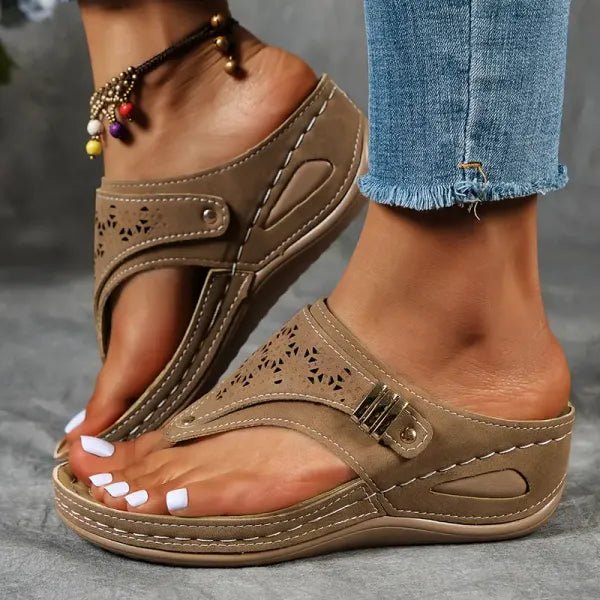 Tavira Cutout Wedge Sandals product image 5