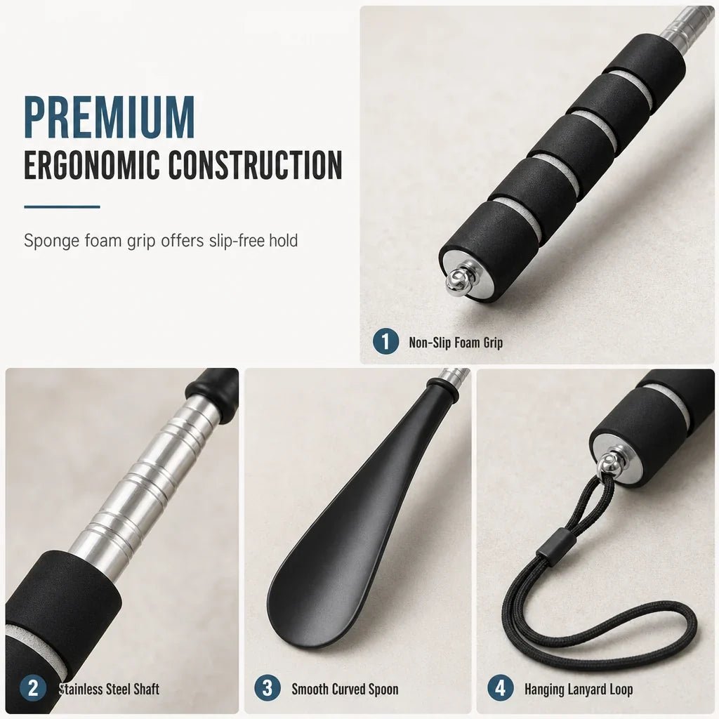 Telescoping Long Handled Shoe Horn Product Image 06