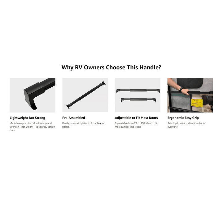 Telescoping Rv Screen Door Handle Product Image 05