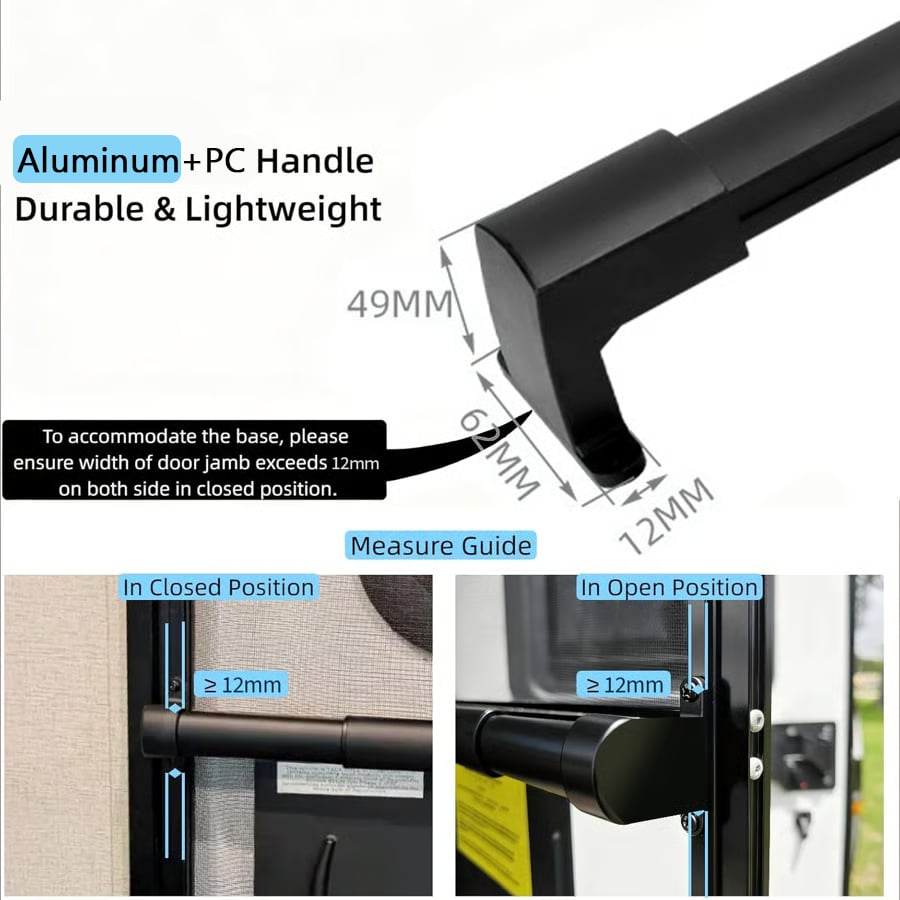 Telescoping Rv Screen Door Handle Product Image 09