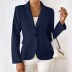 "The Athara" Tailored Blazer (Black S) - Women blazer | Zavonix