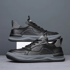 The Authentic Leather Footwear (Black 38) - | Zavonix