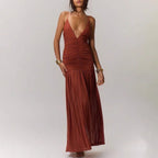 The Cannes Maxi Dress (Yellow S) - Women Dress | Zavonix