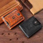 The Century Bill Leather Wallet (Brown ) - | Zavonix