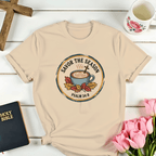 The Christ Season T-Shirt (Sand S) - T-Shirt | Zavonix