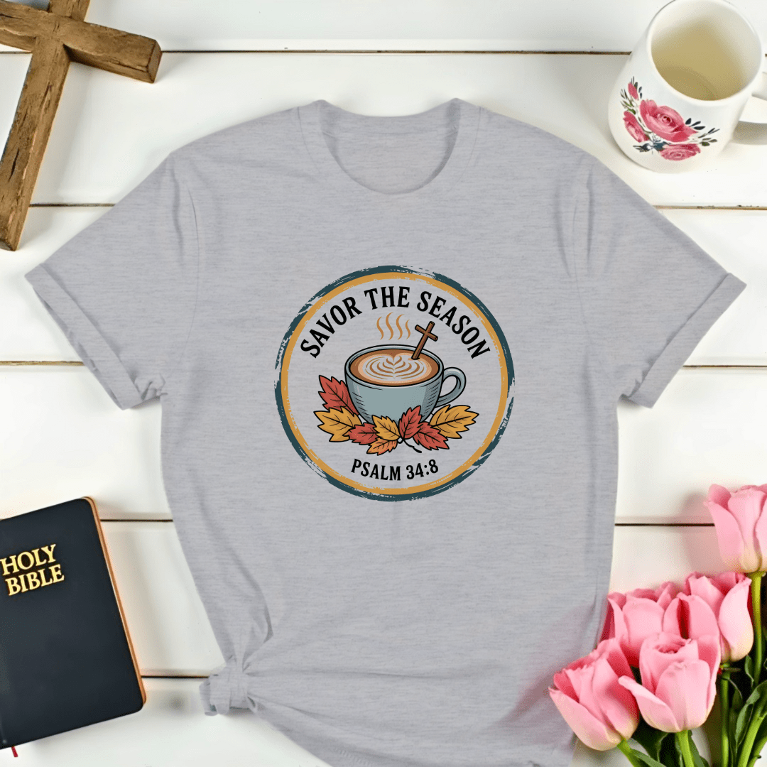 The Christ Season T-Shirt (Sport Grey S) - T-Shirt | Zavonix