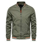 The Elite Bomber Coat Premium Bomber Jacket (Beige XS) - Jacket | Zavonix