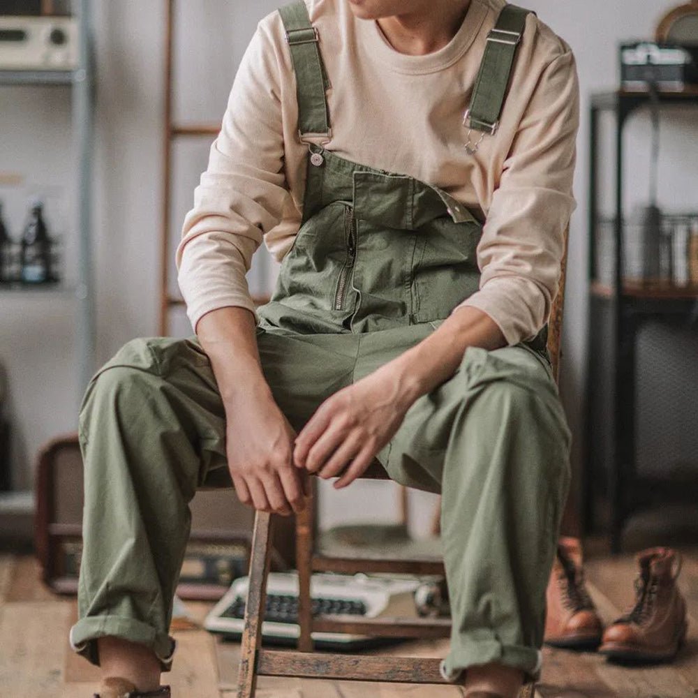 "The Fixer" Super Durable Work Overalls (Gray S) - | Zavonix