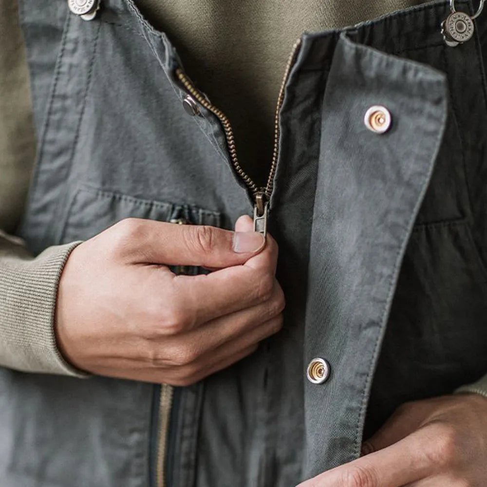 "The Fixer" Super Durable Work Overalls (Gray S) - | Zavonix
