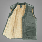 The Highlander Rustic Vest (Green S) - | Zavonix