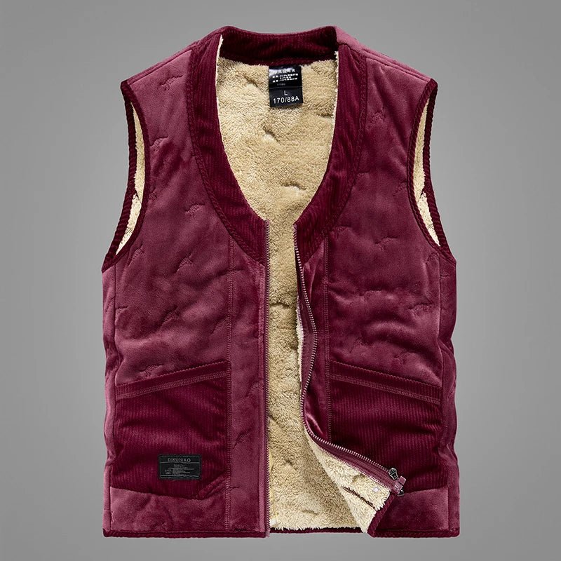 The Highlander Rustic Vest (Red S) - | Zavonix