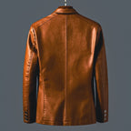The Outlaw Elite Leather Jacket Leather Jacket (Burgundy XS) - Jacket | Zavonix