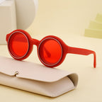 "The Solario Round" Sunglasses (Red ) - Sunglasses | Zavonix