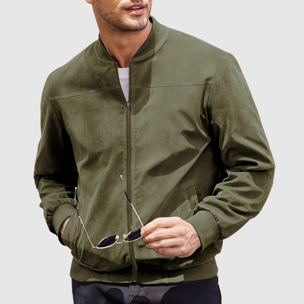The Velaro Bomber Jacket (Green S) - Bomber jacket | Zavonix