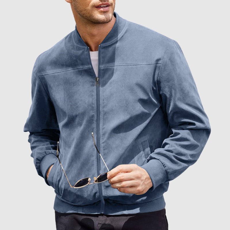The Velaro Bomber Jacket (Light blue S) - Bomber jacket | Zavonix