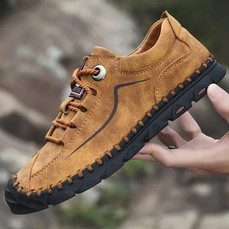 "The Voyager Fall Footwear" Durable Autumn Shoes (Khaki 6 (38 EU)) - | Zavonix