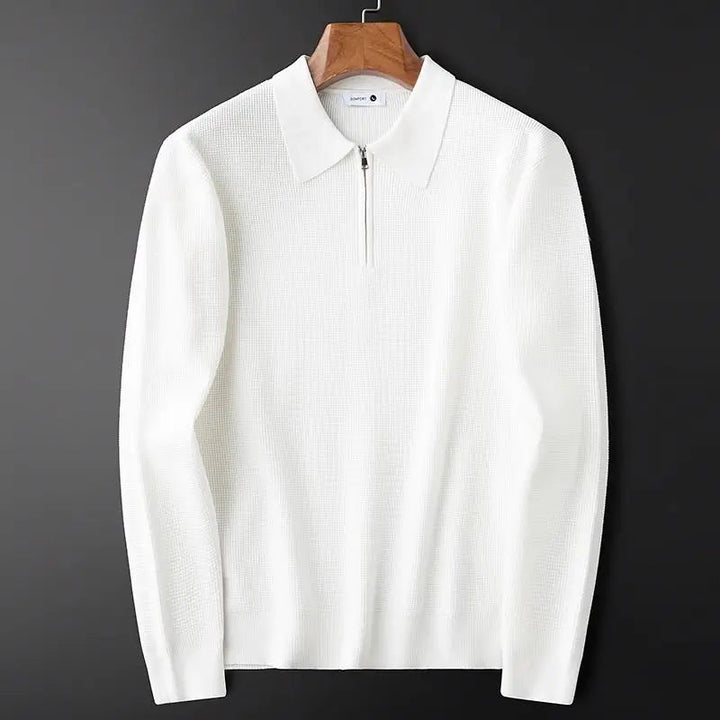 Thornavell Waffle Zip Polo product image 2