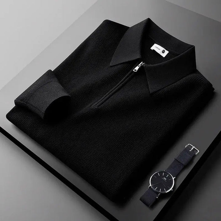 Thornavell Waffle Zip Polo product image 3
