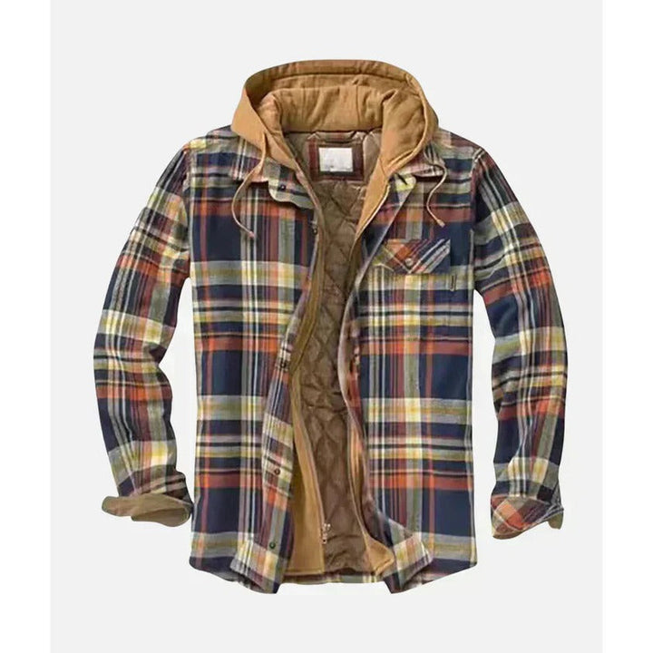 Threlquovan Hooded Flannel Shirt Jacket product image 8