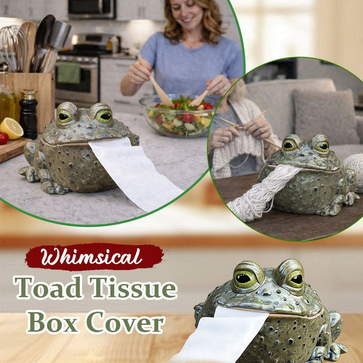 Toadside Funny Resin Tissue Holder Product Image 01