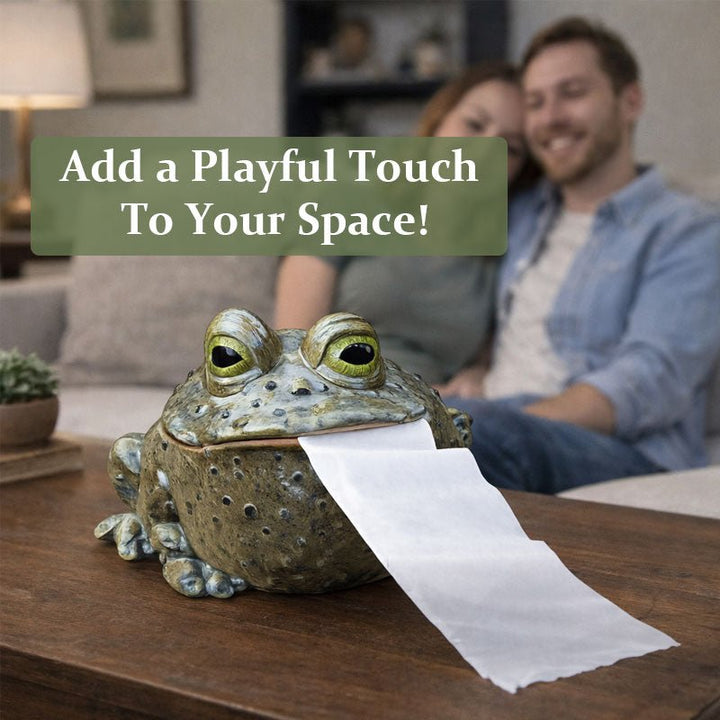 Toadside Funny Resin Tissue Holder Product Image 03