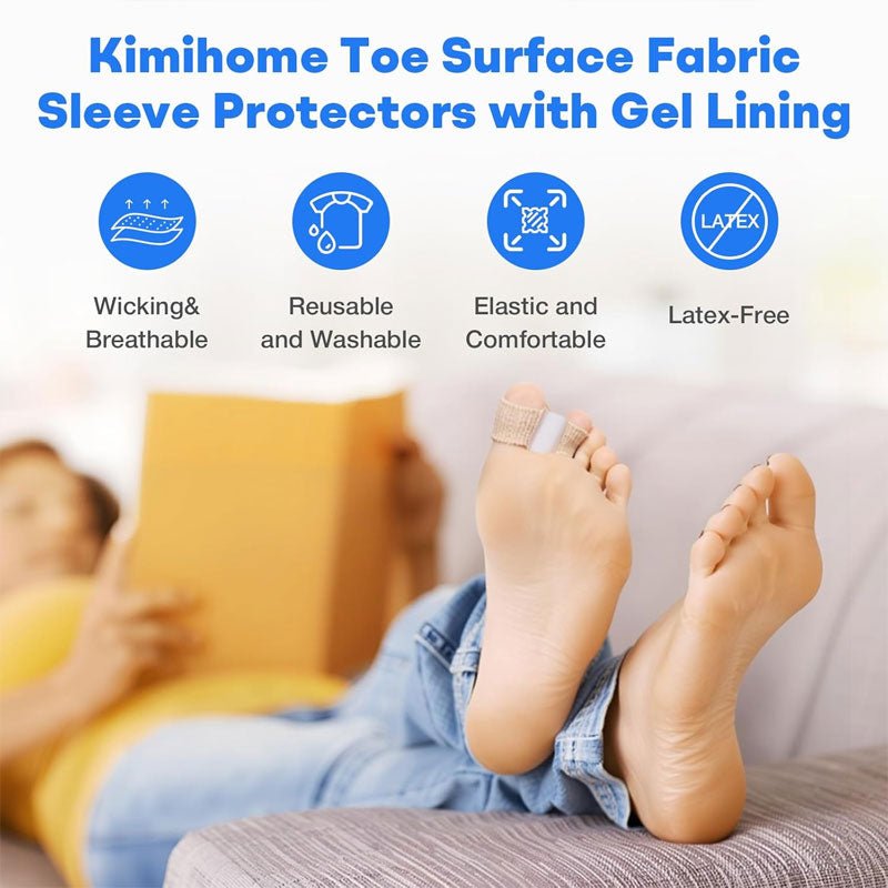 ToeSnap™ — Loop de hele dag pijnvrij met onzichtbare, verzachtende verlichting