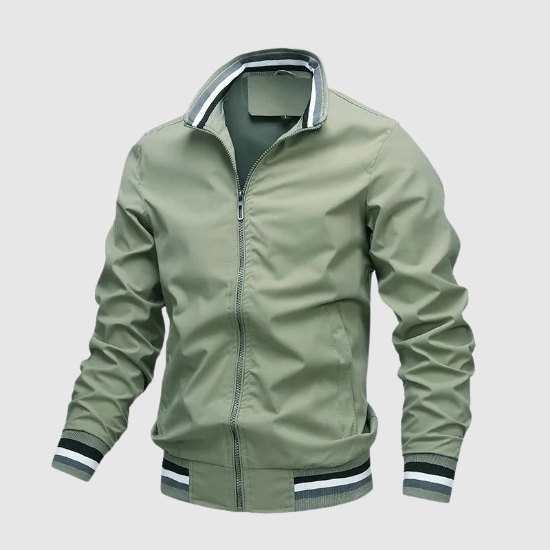 "Torino Night" Bomber Jacket (Green S) - Bomber jacket | Zavonix