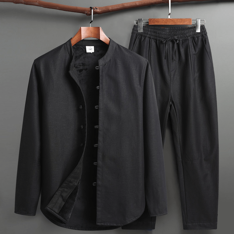 Trelio Linen Set (Black S) - | Zavonix