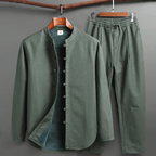 Trelio Linen Set (Green S) - | Zavonix