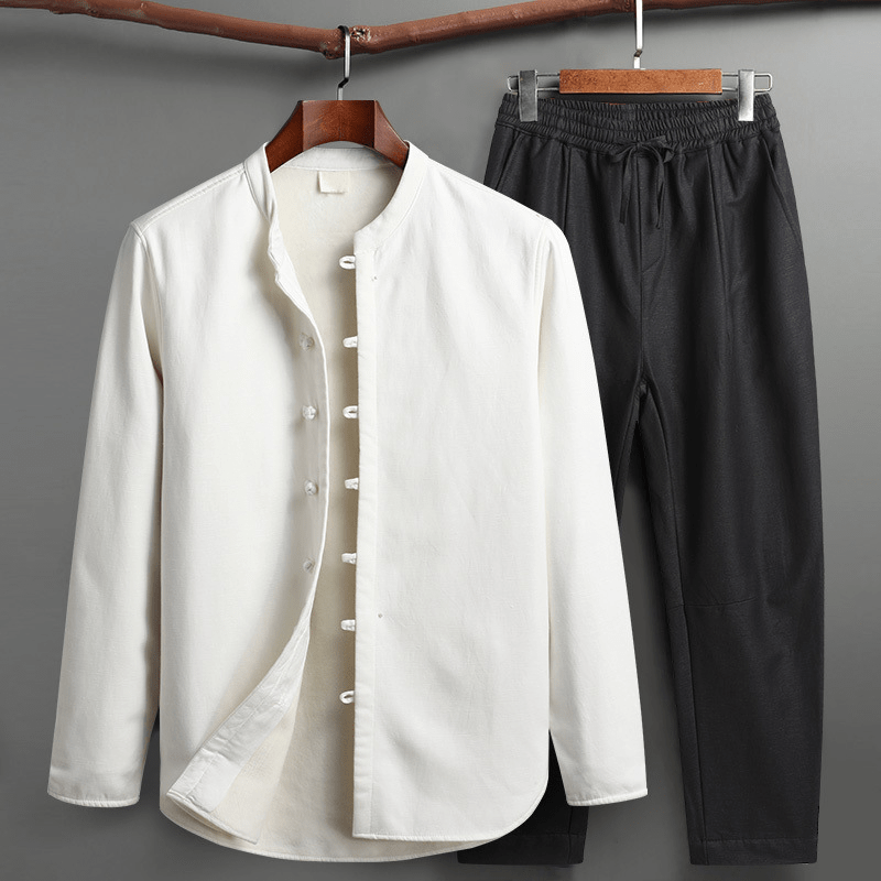 Trelio Linen Set (White S) - | Zavonix
