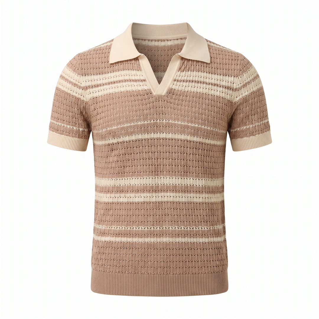 Trenquavel Striped Knit Polo product image 1