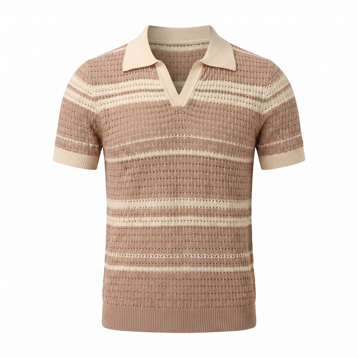 Trenquavel Striped Knit Polo product image 1