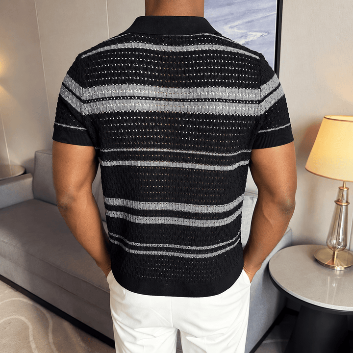 Trenquavel Striped Knit Polo product image 4