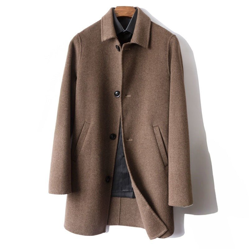 TROY™ CASHMERE JACKET (Brown XS) - | Zavonix