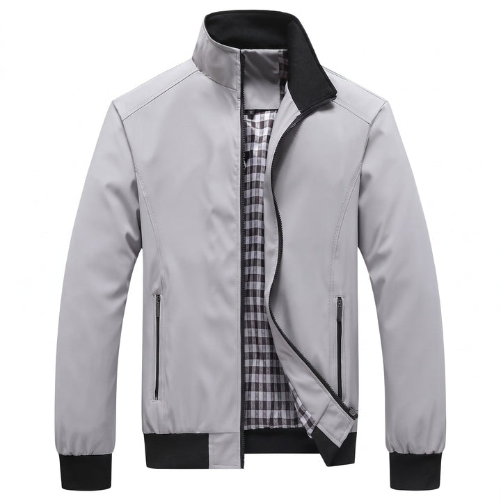 Tundravoss Check-Lined Bomber Jacket product image 1
