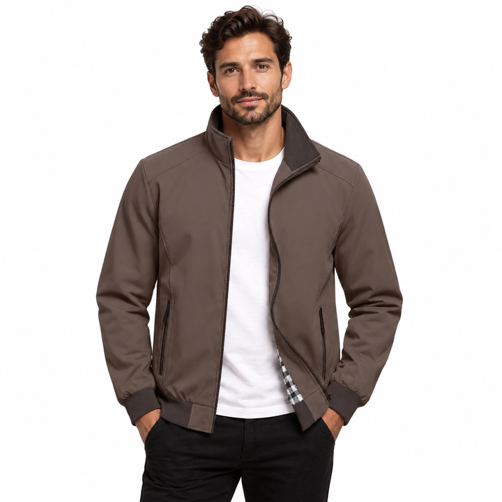 Tundravoss Check-Lined Bomber Jacket product image 6